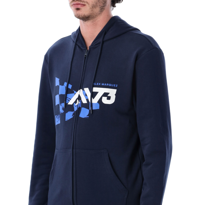 HOODY MAN 73 CHECHERED FLAG